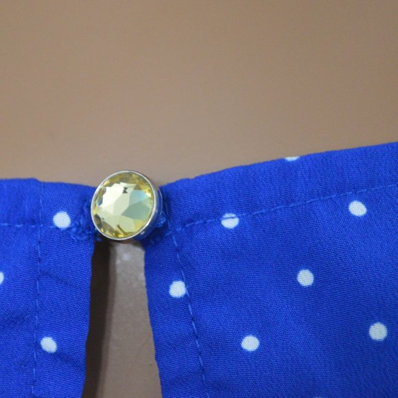 Blue junior's blouse - Picture 4 of 5